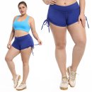 RED J GYM | 빅사이즈 리플렉스 사이드 스티어링 숏팬츠 요가복 스피닝 D03 요가반바지 애슬레져룩