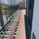 대전천(오투그란데아파트 앞) | 전남 무안 남악오투그란데더테라스 아파트 테라스 데크 시공