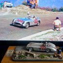 Benz 300slr, 1955 mille miglia 우승, 스털링모스-데니스 젠킨슨. 이미지