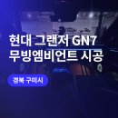 구미 대구 그랜저GN7 엠비언트라이트 / 무빙을 상, 하단 듀얼컬러로 나눠서 작동