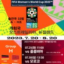 2023 FIFA 여자 월드컵 축구 일정... 대~한~민~국~~~ 이미지