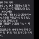 방금받은 삼성카드 담당자가 보낸 통신비 할인 예시 이미지