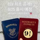 CGV 씨네샵 출시 예정이라는 해리포터 기획전 중 여권 케이스 이미지