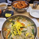 한양 멸치국수 보리밥