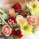 화이트데이 막대사탕 비누꽃다발 이미지