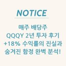 (주)인컴소프트 | 매주 배당주 QQQY 2년 투자 후기 +18% 수익률의 진실과 숨겨진 함정 완벽 분석!