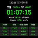 대공원충전소(주) | [2026 대구국제마라톤] 첫 마라톤, 10.9km 완주 후기