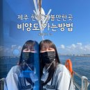 수산보건진료소 | 제주 가볼만한곳 한림 비양도 가는방법 시간표 신분증 애견동반 당일치기
