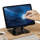 휴대폰 패드 거치대 높이조절 휴대용 회전 독서받침대 이미지