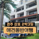 와읍리 | 경주 감포 애견동반여행 2박 3일간의 루트