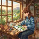 오일파스텔로 그리는 풍경화 | 오일파스텔 그림 기초부터 풍경화까지 배우는 취미미술 후기