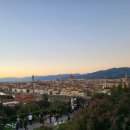 노을을 사랑하는 의 | ​✨ 황홀한 노을과 함께, 피렌체 야경 명소 &#39;미켈란젤로 언덕&#39; 완벽 정복 후기!