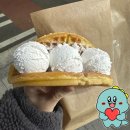 헬리빈커피더샵부평센트럴시티점 | 헬리빈커피 더샵부평센트럴시티점(순수생크림 와플 후기2)