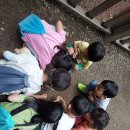 물방울 쌓기 이미지