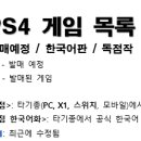 PS4 한국어화(한글화), 독점 및 발매예정 목록 (06월01일 기준) 이미지