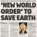 누가 '신세계질서'(New World Order)를 꿈꾸고 있을까? 이미지