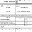 TBM일지.관리감독자 직무수행일지 이미지