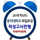 ◐◑ 2018학년도 홍익대학교(세종) 학생부적성전형 모집요강 이미지