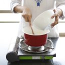 우유 아이스크림 만들기 이미지