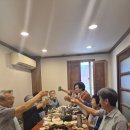 밀양시 노인대학 청도면. 학우들과 만남 이미지