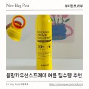 블랑카우선스프레이 후기 백탁없는 자외선차단제 여름 필수템