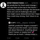 PLS READ THIS PREDICTION. AND STOP WONHO FROM LEAVING PLEASE. 이미지