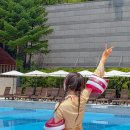 힐스테이트 입구 버스 정류장 | 워커힐 호텔 리버파크 수영장 서울 여름휴가 아이랑 가볼만한곳