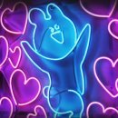 네온사인 와이어공예 이미지