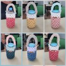 양말목 텀블러 가방 만들기 이미지