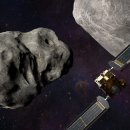 NASA 우주선이 첫 번째 행성 방어 테스트에서 소행성으로 부숴 버린다. 이미지