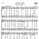 [가톨릭성가] 187번 - 천사의 양식 이미지