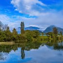 강가의아침 이미지