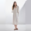 3705 | 간절기 여신룩 완성 클라비스(CLAVIS) 셔츠+ 뷔스티에 원피스 세트 CVOWF3705M