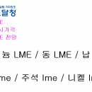 LME,2013년 4월15일 LME,조달청시세,조달청전망,니켈lme,알루미늄lme,주석lme,동lme 이미지