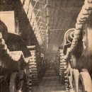 2차 세계대전 당시의 일본 도쿄 미쓰비시 전차 공장 이미지