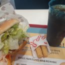롯데리아 햄버거 이미지