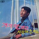 신호 최정희 [가지 말라고／사랑해 주세요] (1969) 이미지