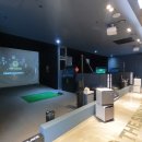 라운딩 스크린 골프 이미지