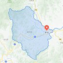 사이비(似而非) 수괴(首魁)가 나온 풍수(風水) 지도(地圖) 한 지역 이미지