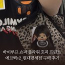 하이루프 쇼퍼 플라워 호피프린트 에코백v2 구매후기_현대면세점
