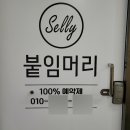 셀리붙임머리