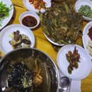 연산시장 도토리묵