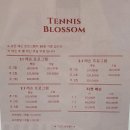 [취미] 테니스블라썸. 금천구 테니스. 실내 테니스 꿀잼 강습 후기.