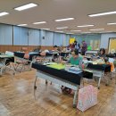 컬러 쌓는 한국화 이미지