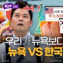 [종편][톡파원25시] 뉴욕 마트 식료품 물가vs한국 물가 이미지