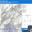 경북 김천 대덕산~초점산 [덕산재~얼음폭포~대덕산(1290M)~초점산(대덕 삼도봉)~호두방~덕산2리 마을입구] gpx《참고용》 이미지