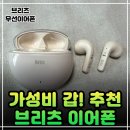 무선길 | 가성비 이어폰 추천! 내구도 노이즈캔슬링 방수까지 끝판왕 무선 이어폰 브리츠 Apods3 후기
