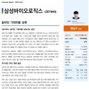 루센티 | 삼성바이오로직스 23_3분기 실적발표