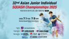 [GC1 Day5] 32nd Asian Junior Individual SQUASH Championship 2025