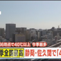 日 하마마쓰시 41.1℃ 기록, 올 들어 전국 최고기온 [KDF World]
